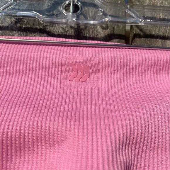 All in Motion Pink Seamless High Rise Leggings | M - Picture 4 of 6